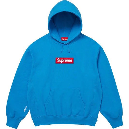 Supreme Box Logo Hoodie Blue FW25