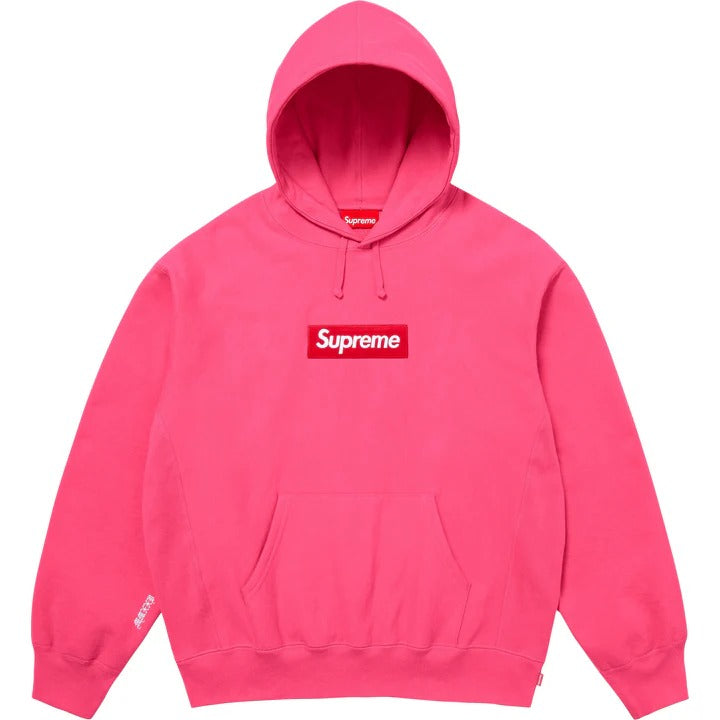 Supreme Box Logo Hoodie Magenta FW25