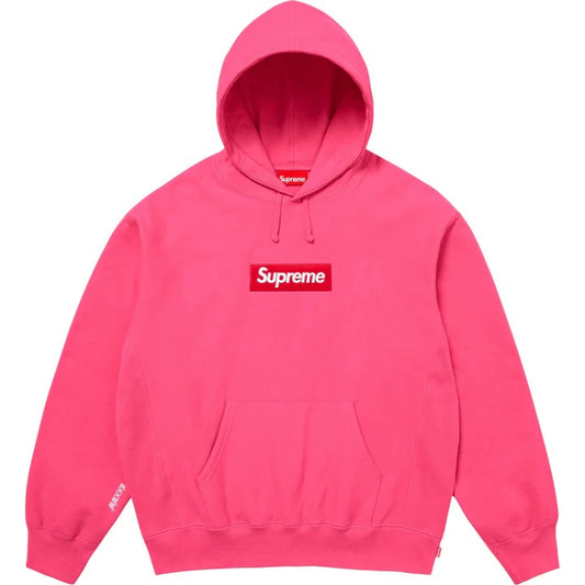 Supreme Box Logo Hoodie Magenta FW25