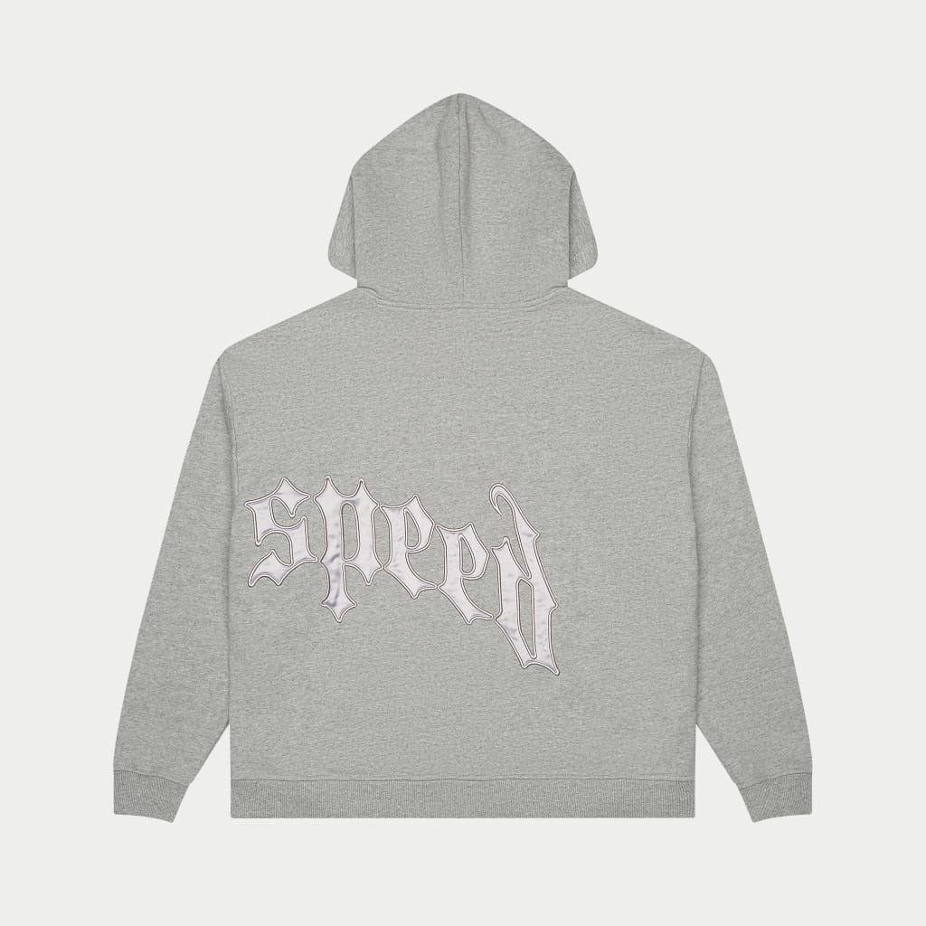 Godspeed OG Logo Sweatsuit V2 Grey Silver Satin