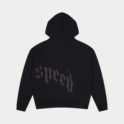 Godspeed OG Logo Sweatsuit V2 Black Satin Black