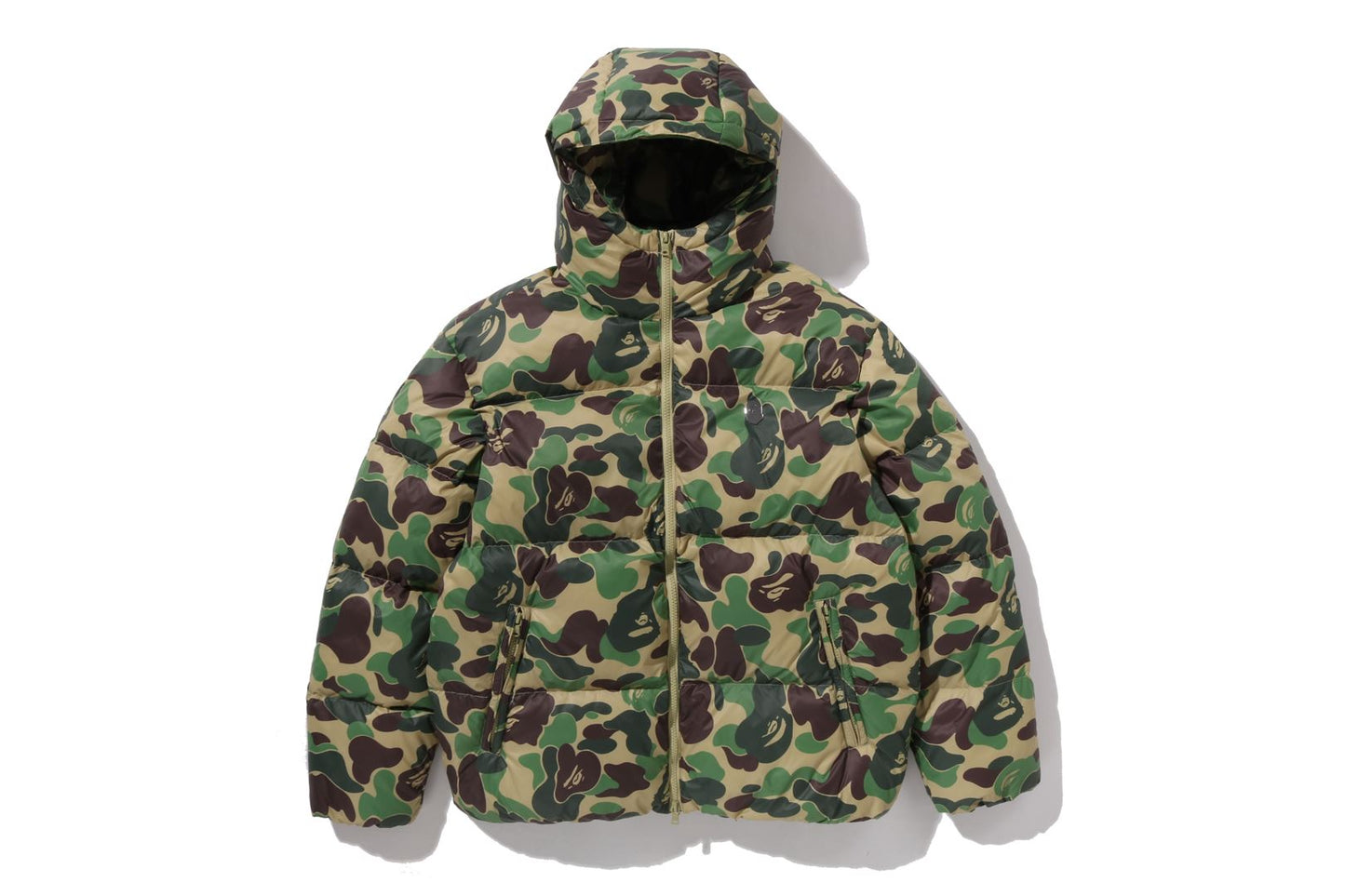 A BATHING APE ABC Camo Down Jacket