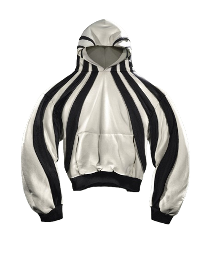 Bad Son ‘Array’ Heavy Paneled Hoodie Orca