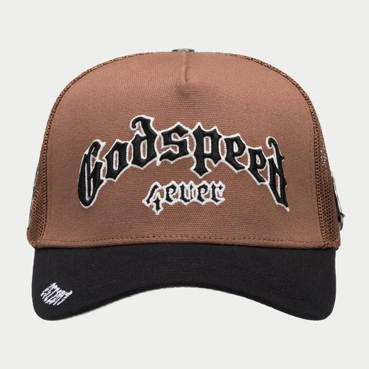 Godspeed GS Forever Trucker Hat Brown