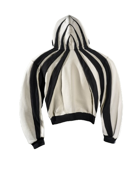 Bad Son ‘Array’ Heavy Paneled Hoodie Orca