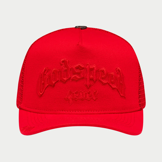 Godspeed GS Forever Trucker Hat Red
