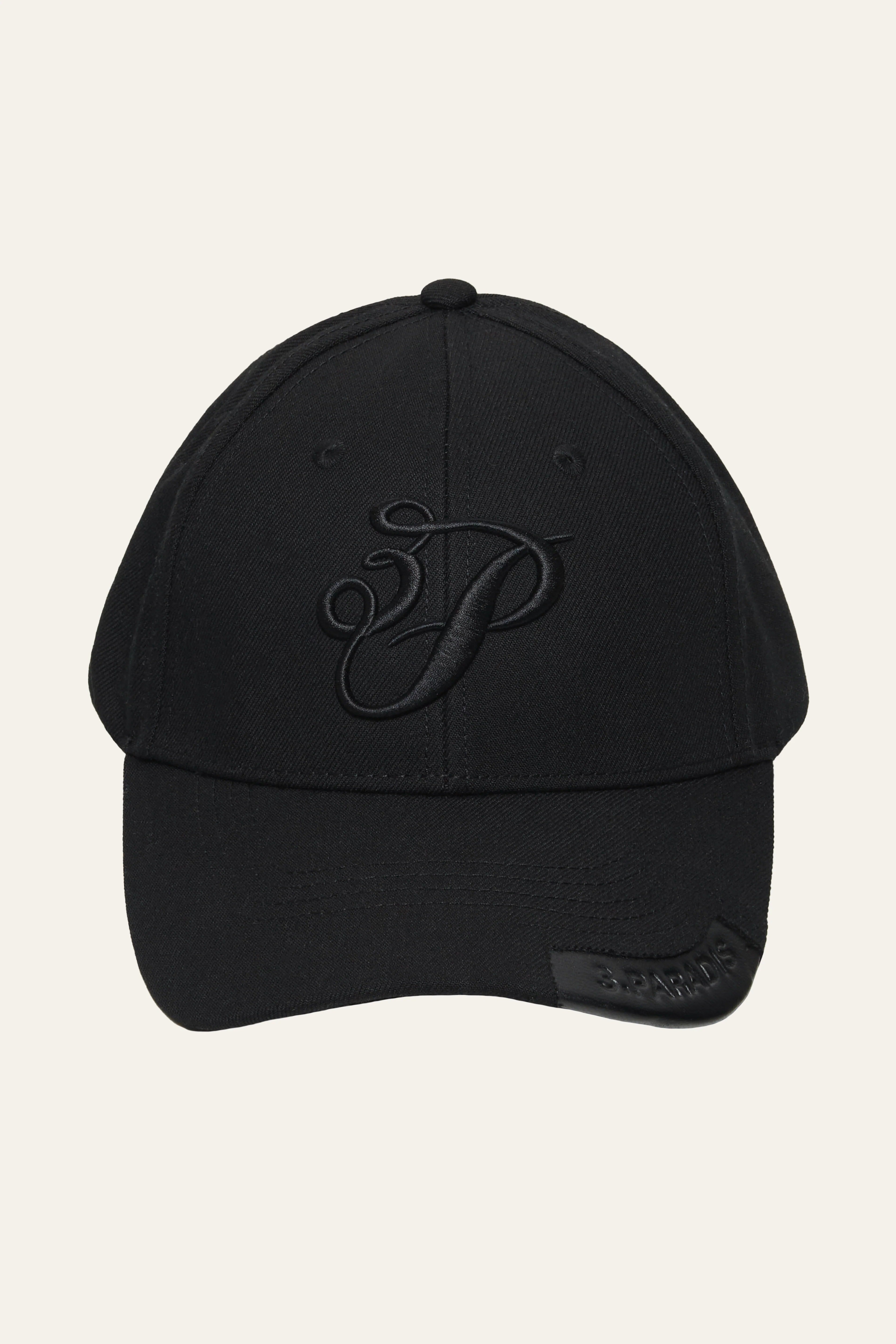 3.Paradis Cursive Logo Cap Black – HIGHKIOSK