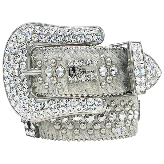 B.B. Simon Zafirah Belt Snow White