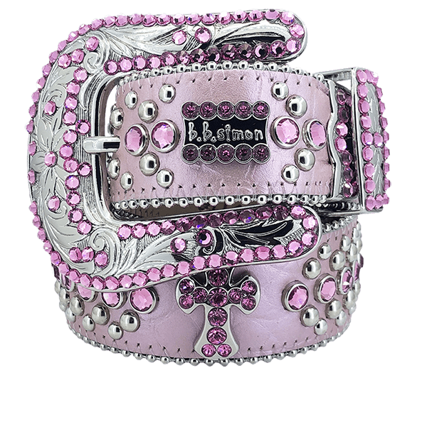 B.B. Simon Belt Adabelle Western Pink