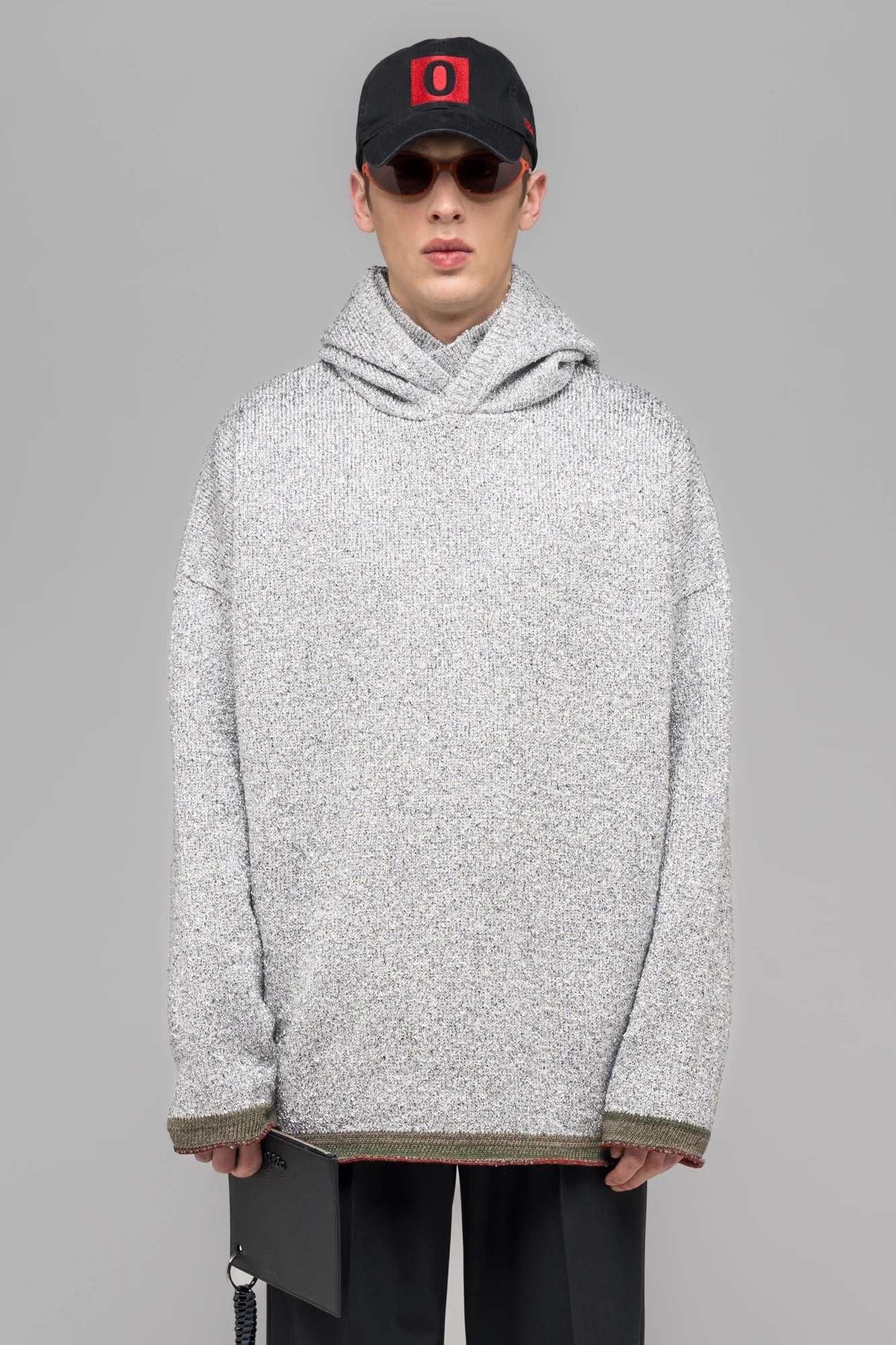 032c "METALLICA" KNIT HOODIE