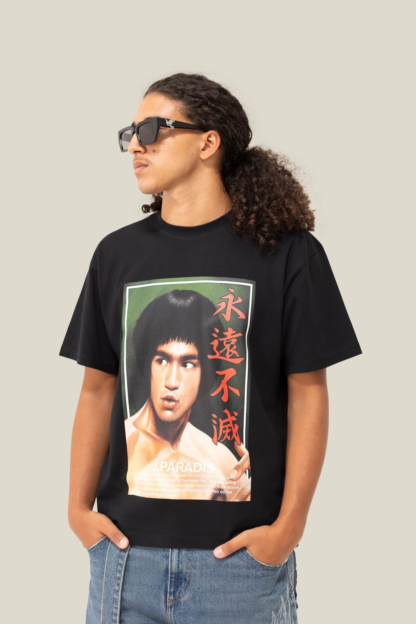 3.Paradis x BRUCE LEE: Bruce Lee T-Shirt