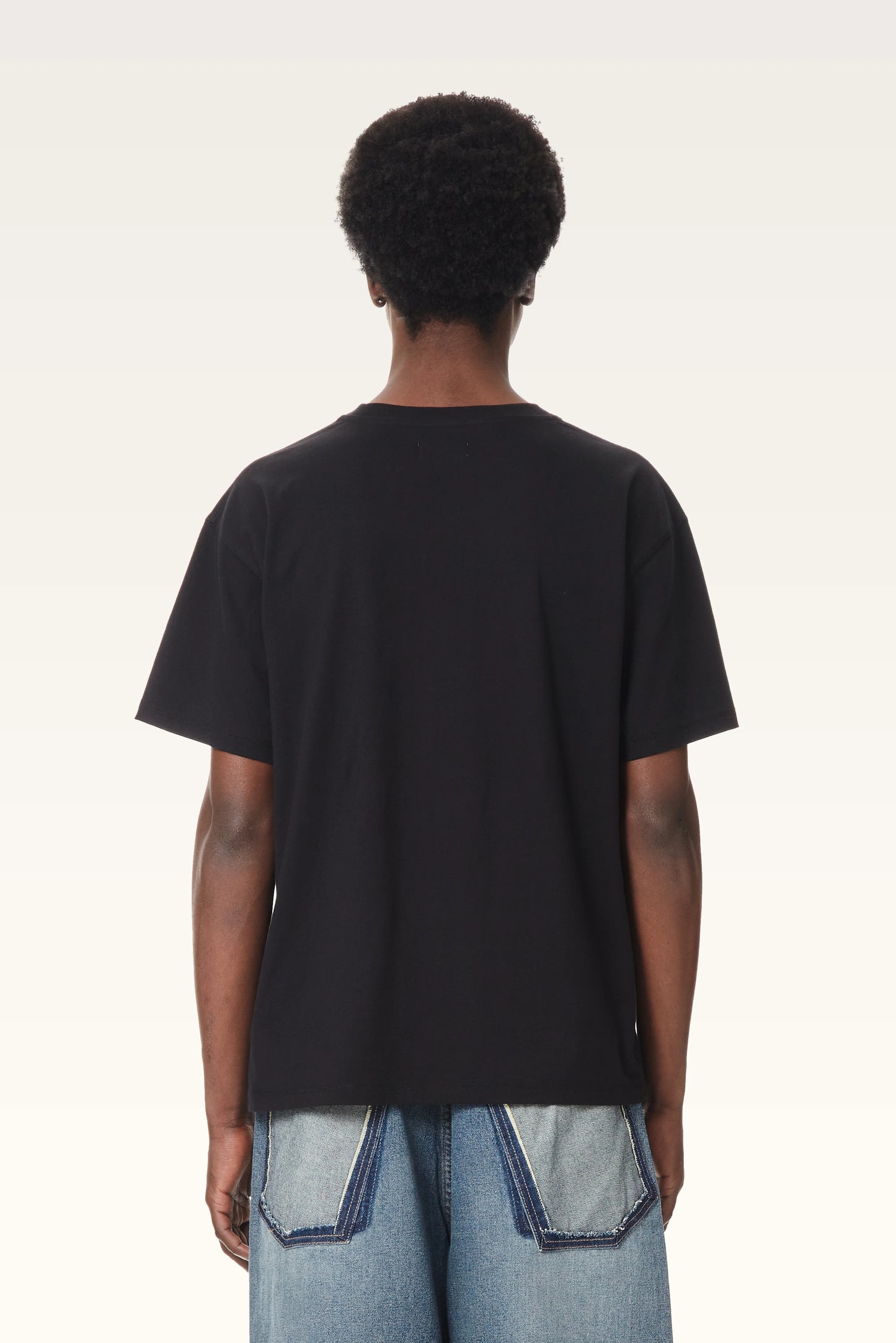 3.Paradis Cursive Logo Embroidered T-Shirt