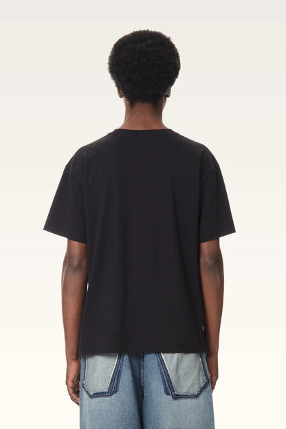 3.Paradis Cursive Logo Embroidered T-Shirt