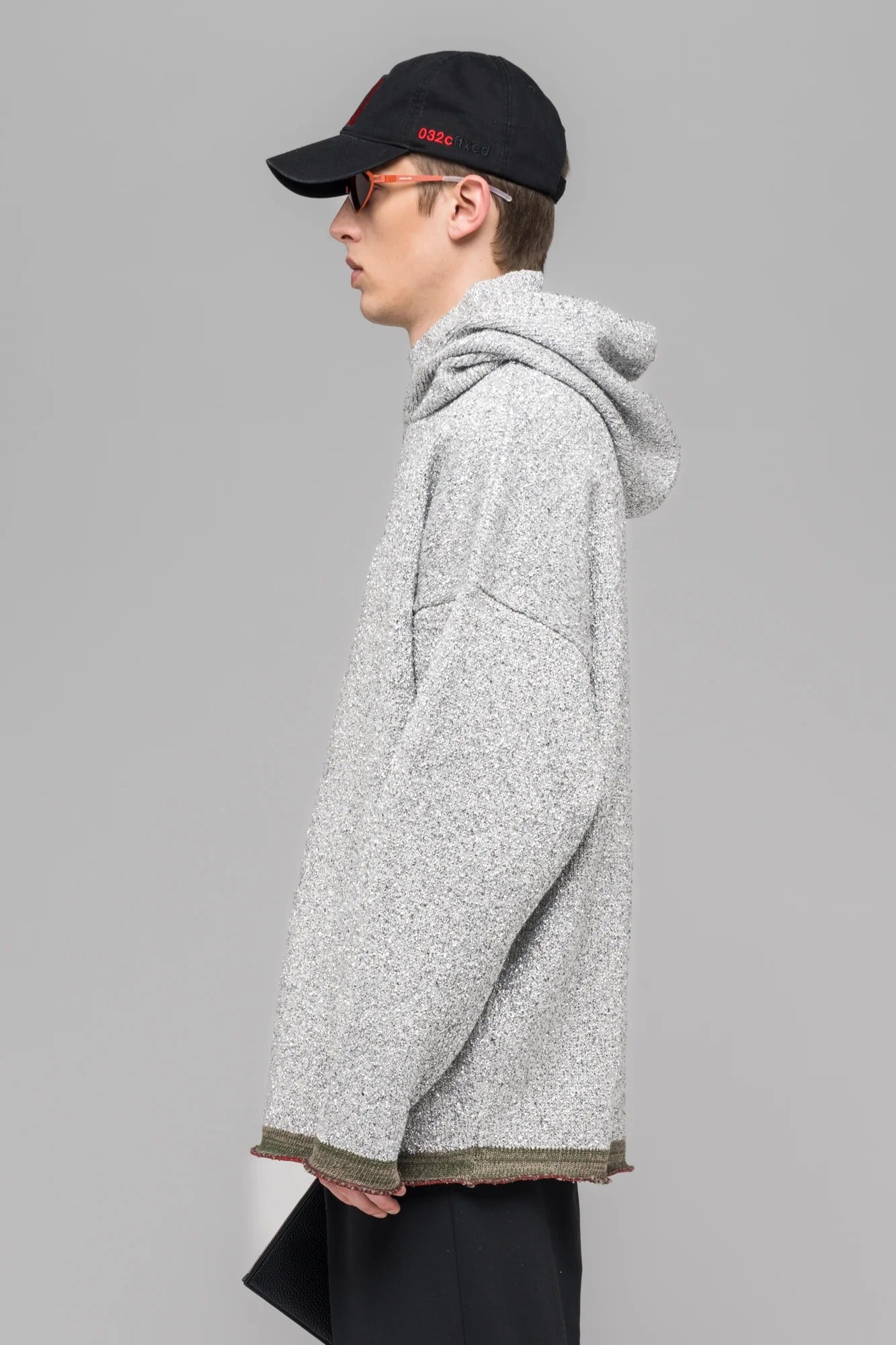 032c "METALLICA" KNIT HOODIE