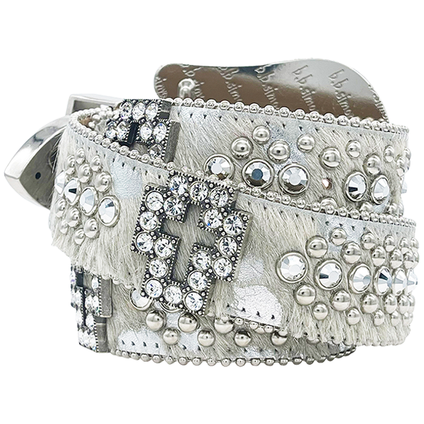 B.B. Simon Zafirah Belt Snow White