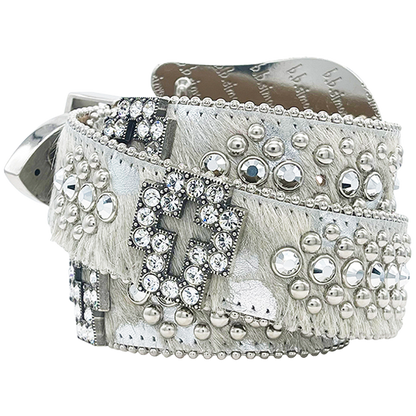 B.B. Simon Zafirah Belt Snow White