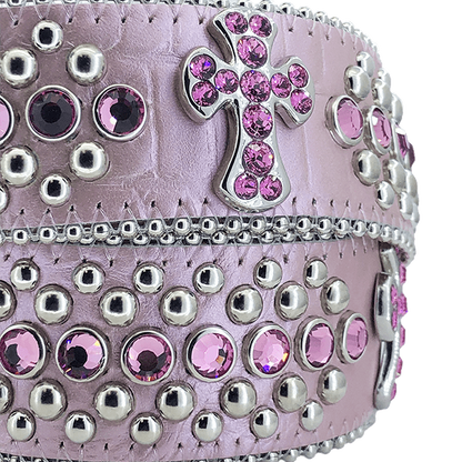 B.B. Simon Belt Adabelle Western Pink