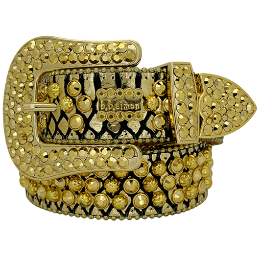 B.B. Simon Belt Lavasan Royal Gold