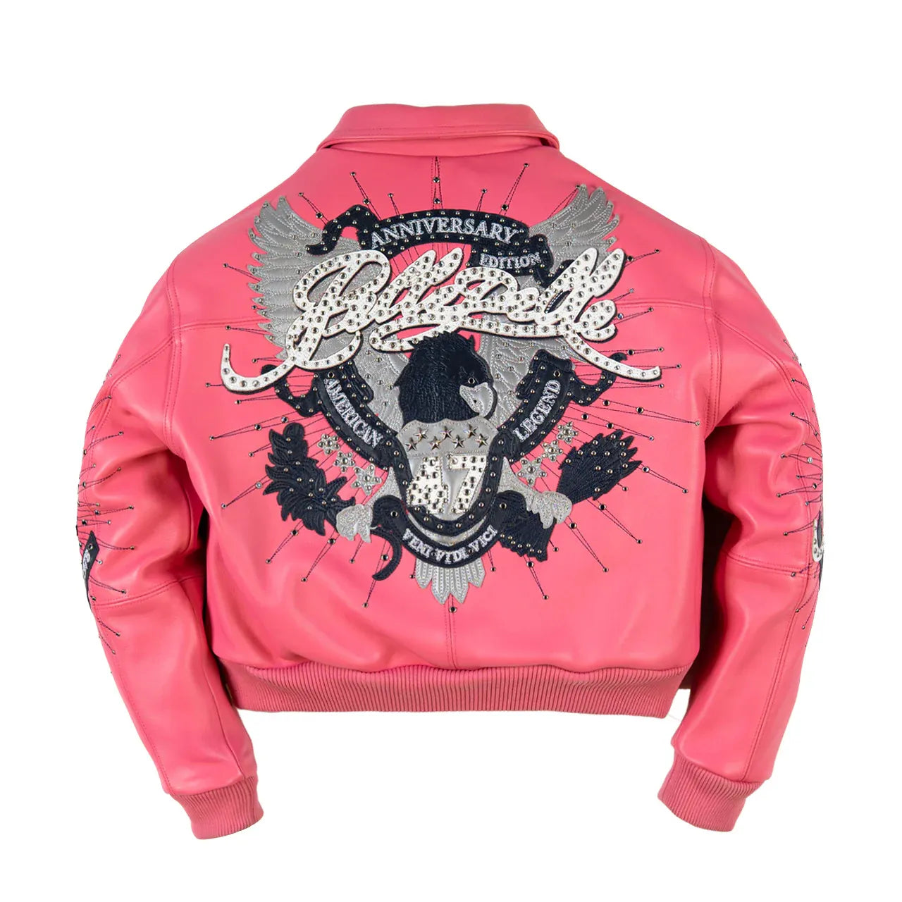 Pelle Pelle 47th Anniversary Women’s Crop Pink Jacket