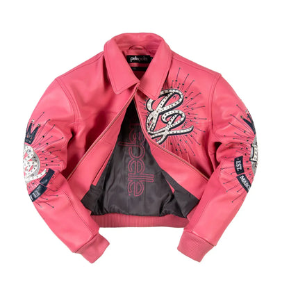 Pelle Pelle 47th Anniversary Women’s Crop Pink Jacket