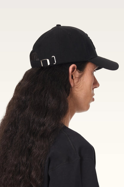 3.Paradis Cursive Logo Cap Black