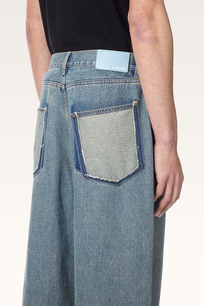 3.Paradis Wide Leg Jeans