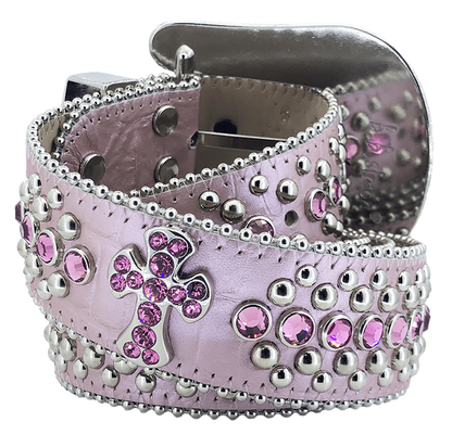 B.B. Simon Belt Adabelle Western Pink