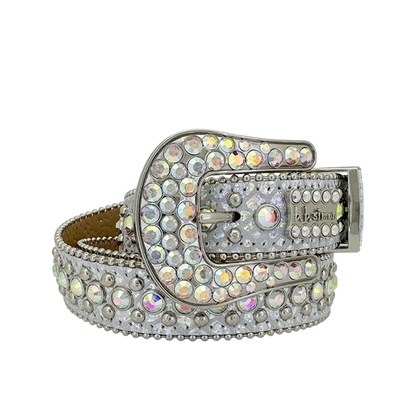 B.B. Simon Belt The Skinny Kish Silver