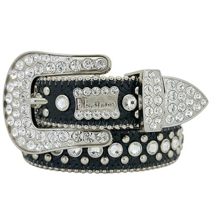 B.B. Simon Belt The Skinny Kish Black Raven