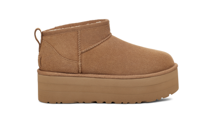 UGG W Classic Ultra Mini Platform Chestnut