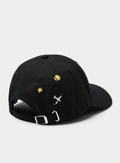 3.Paradis X Petite Prince Cursive Logo Cap Black