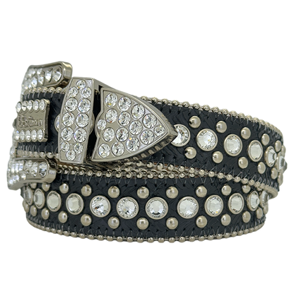 B.B. Simon Belt The Skinny Kish Black Raven