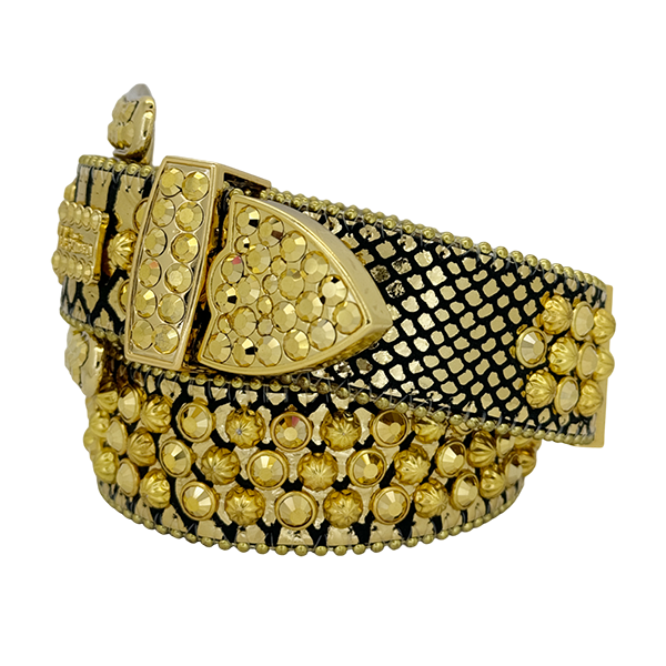 B.B. Simon Belt Lavasan Royal Gold