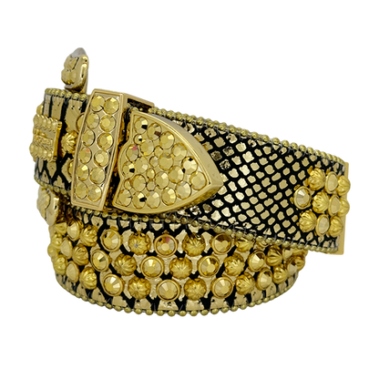 B.B. Simon Belt Lavasan Royal Gold