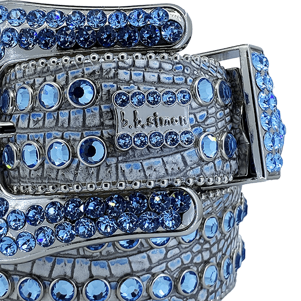 B.B. Simon Electric Darband Belt Blue Sky