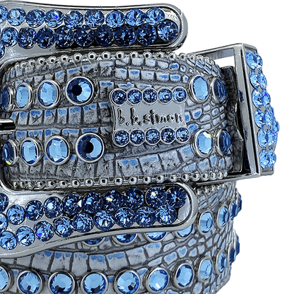 B.B. Simon Electric Darband Belt Blue Sky
