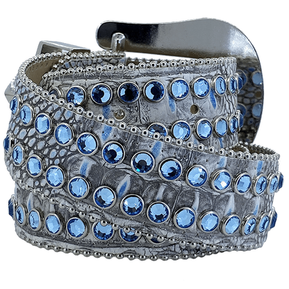 B.B. Simon Electric Darband Belt Blue Sky