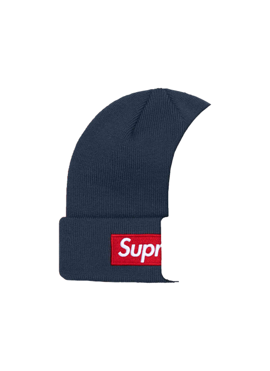 Supreme Box Logo Beanie Navy FW24