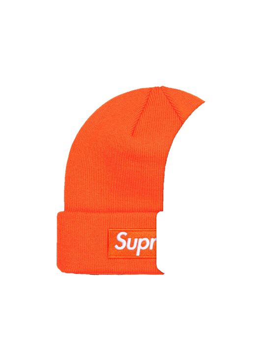 Supreme Box Logo Beanie Orange FW24