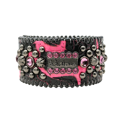 B.B Simon Trojan Cuff – Electric Pink