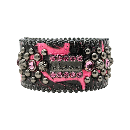 B.B Simon Trojan Cuff – Electric Pink