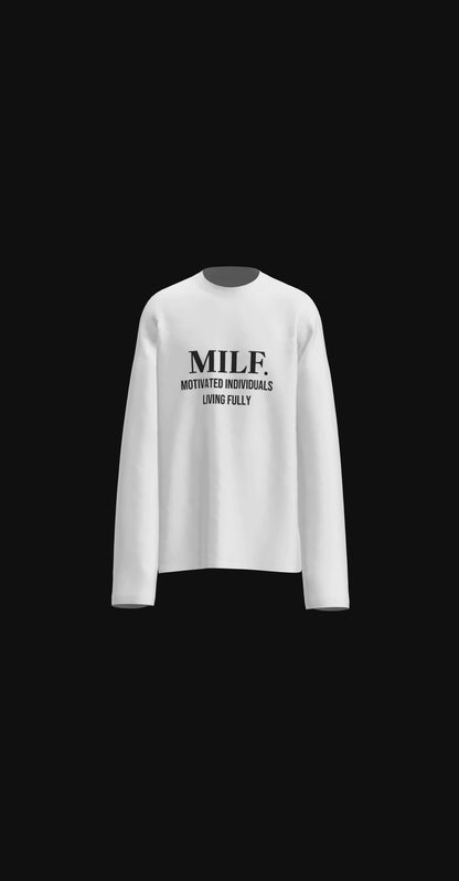 Lerias Dom MILF Longsleeve White