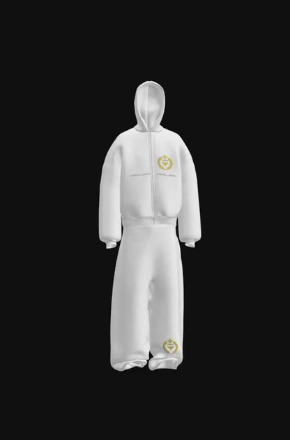 Lerias Dom Golden Bee Tracksuit White