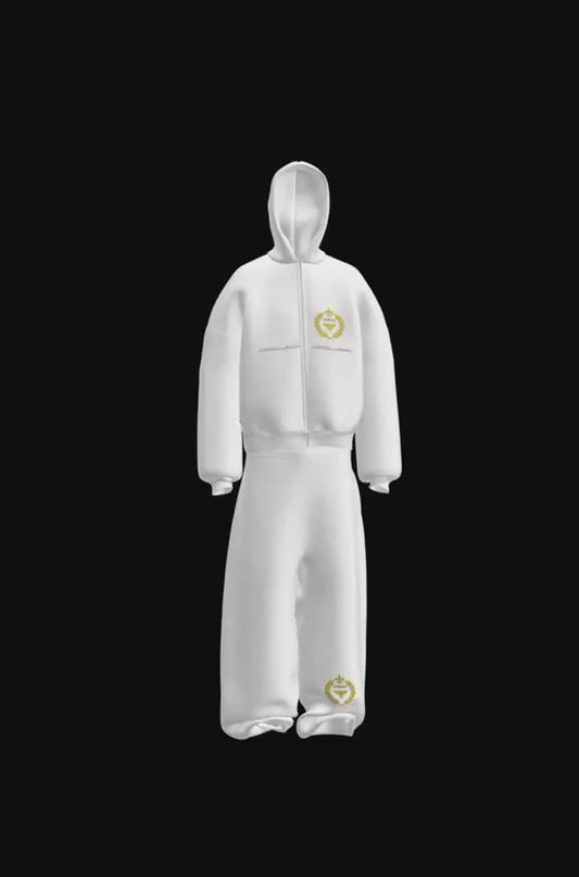 Lerias Dom Golden Bee Tracksuit White